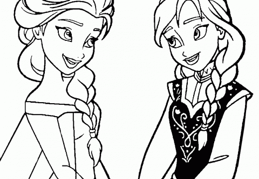 Hermanas Elsa y Anna