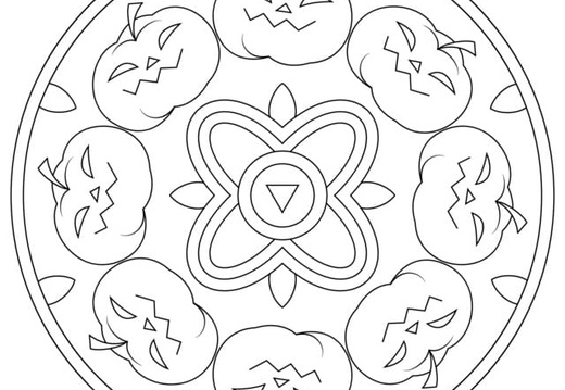 Mandalas de Halloween