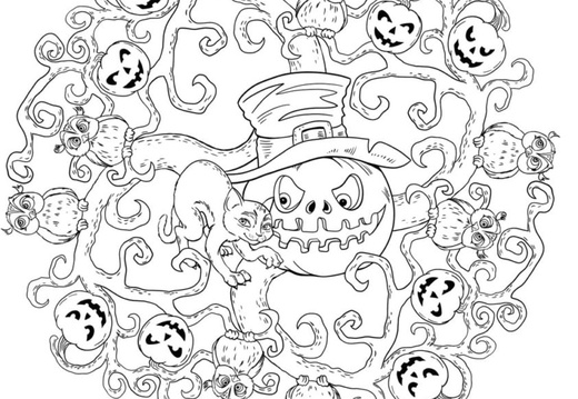 Mandalas de Halloween