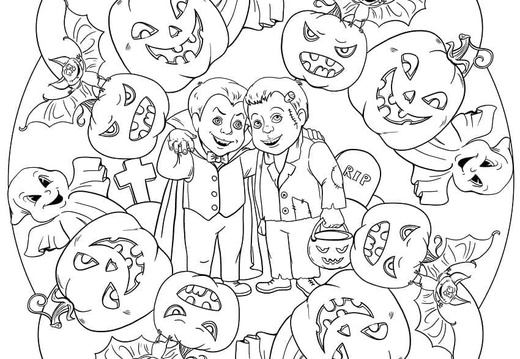 Mandalas de Halloween