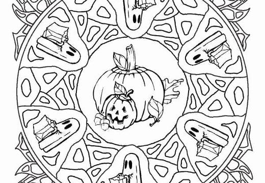 Mandalas de Halloween