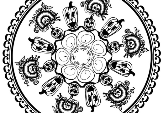 Mandalas de Halloween