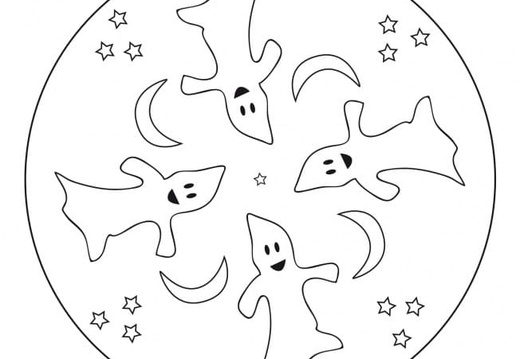Mandalas de Halloween