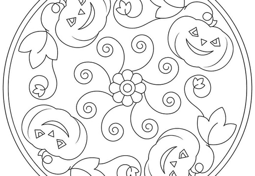 Mandalas de Halloween