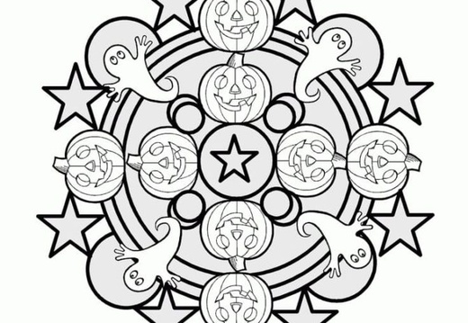 Mandalas de Halloween