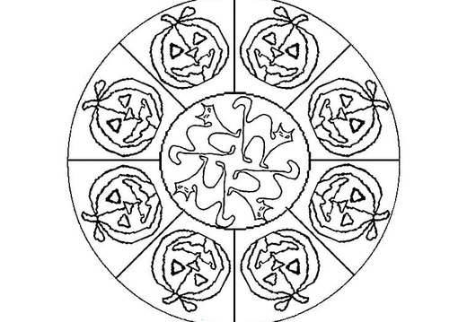 Mandalas de Halloween