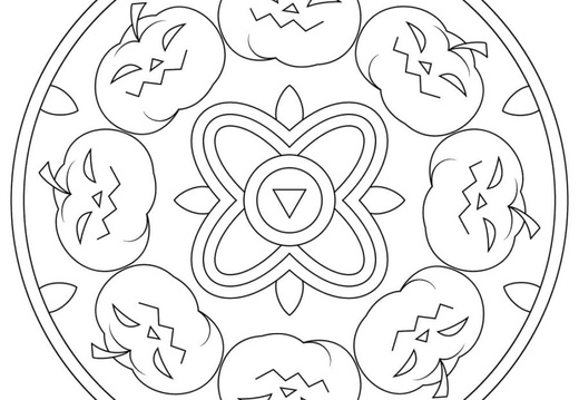 Mandalas de Halloween