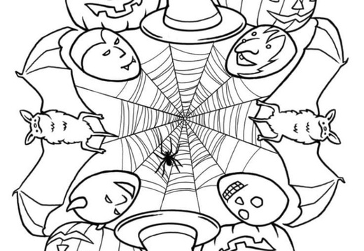 Mandalas de Halloween