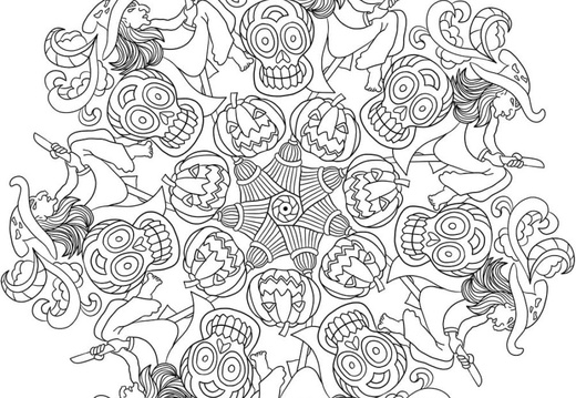 Mandalas de Halloween
