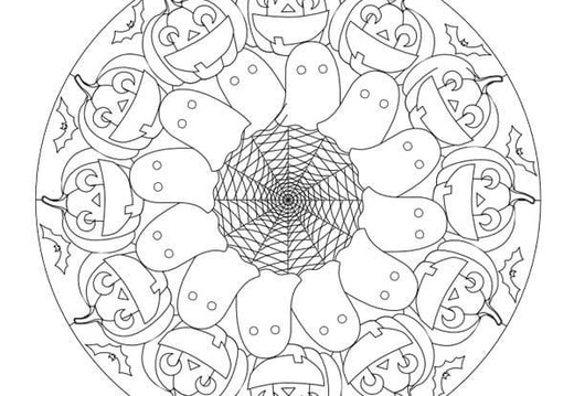 Mandalas de Halloween