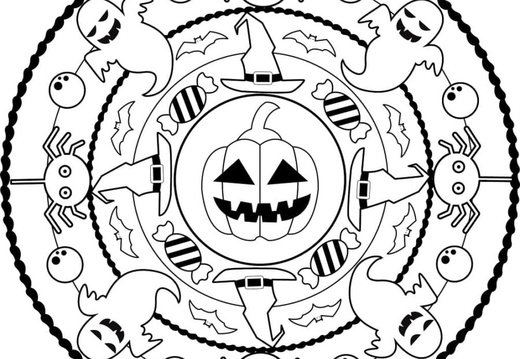 Mandalas de Halloween