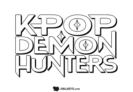 Guerreras KPop Demon Hunters para colorear