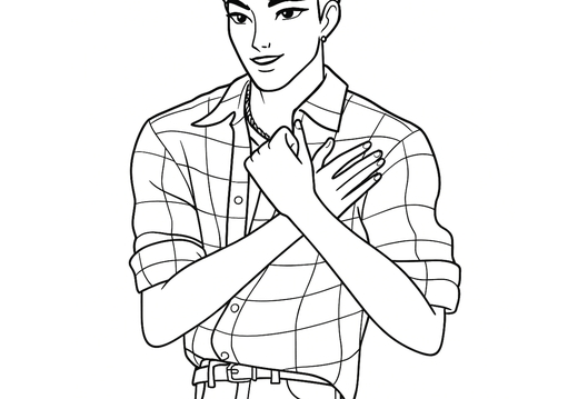 Guerreras KPop Demon Hunters para colorear