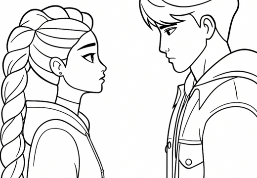 Guerreras KPop Demon Hunters para colorear