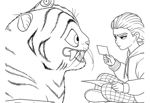 Guerreras KPop Demon Hunters para colorear