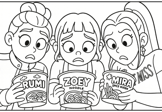 Guerreras KPop Demon Hunters para colorear