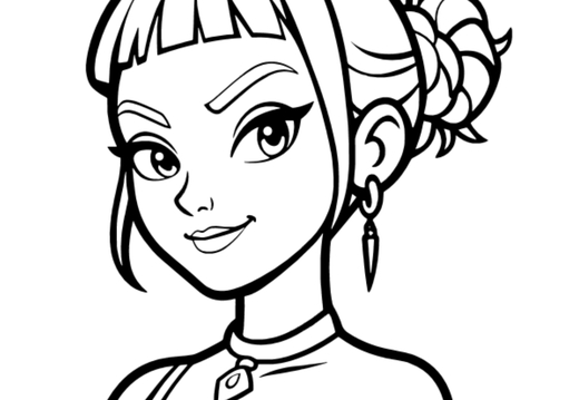 Guerreras KPop Demon Hunters para colorear