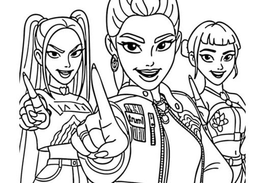 Guerreras KPop Demon Hunters