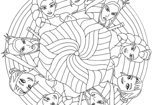 Mandala KPop Demon Hunters